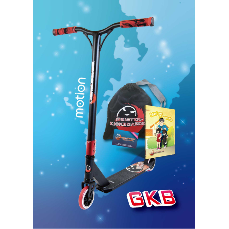 MOTION SCOOTER - Geisterkickboarder Edition, inkl. Fanartikel im Wert von 47 CHF